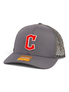 Cleveland Guardians Diamond C 3D Snapback Tilikum Trucker Hat- Charcoal